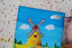 Amsterdam: Paint & Sip Workshop - Paint your Souvenir