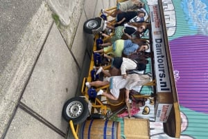 Amsterdam: Party Bike Tour with Beer