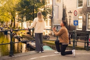 Amsterdam Fotograf: Privates Fotoshooting für einen Heiratsantrag
