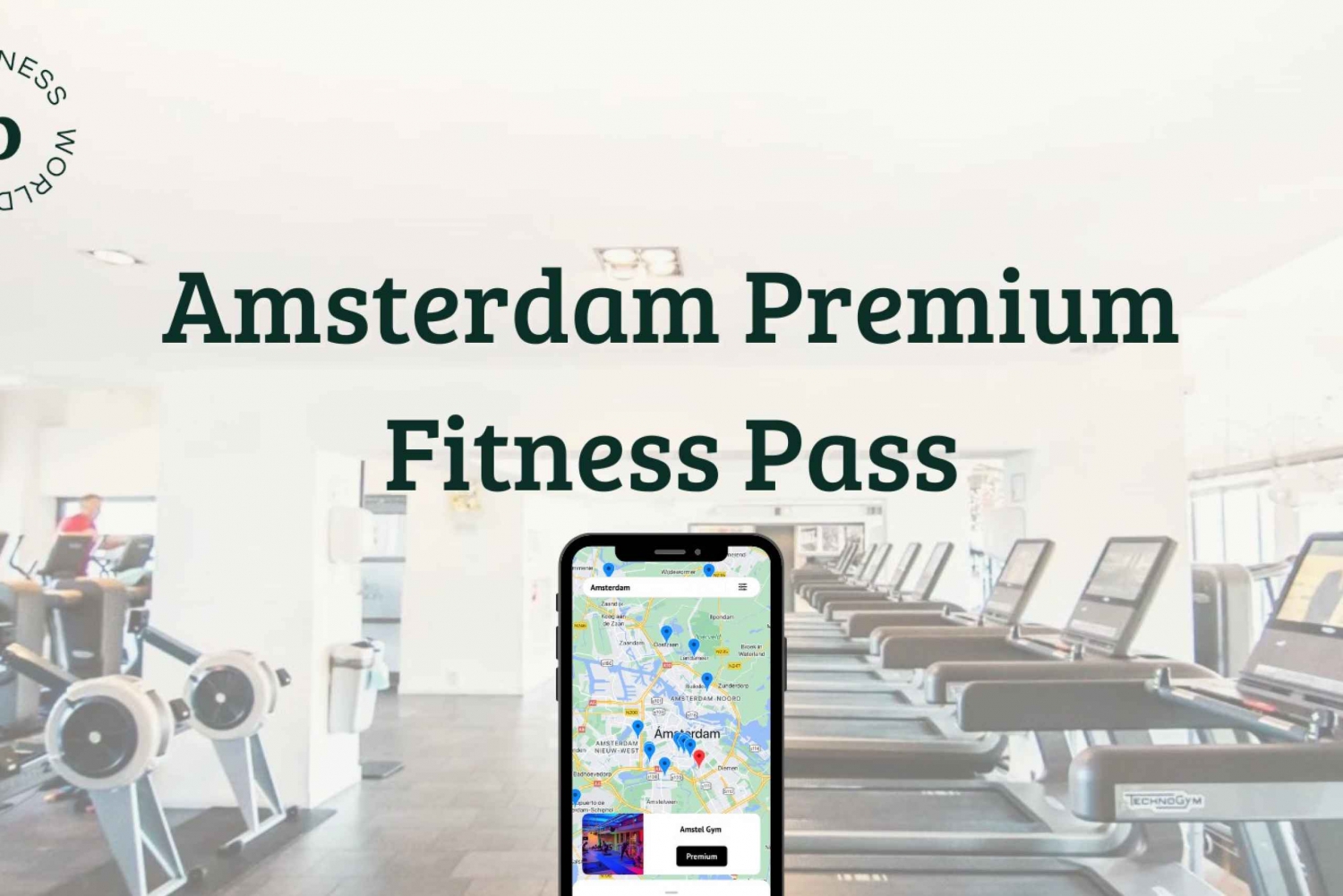 Passe Fitness Premium de Amsterdã