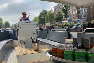 Amsterdam: Private BBQ Booze Cruise