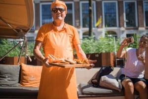 Amsterdam: Privé BBQ rondvaart met persoonlijke kok & drankjes