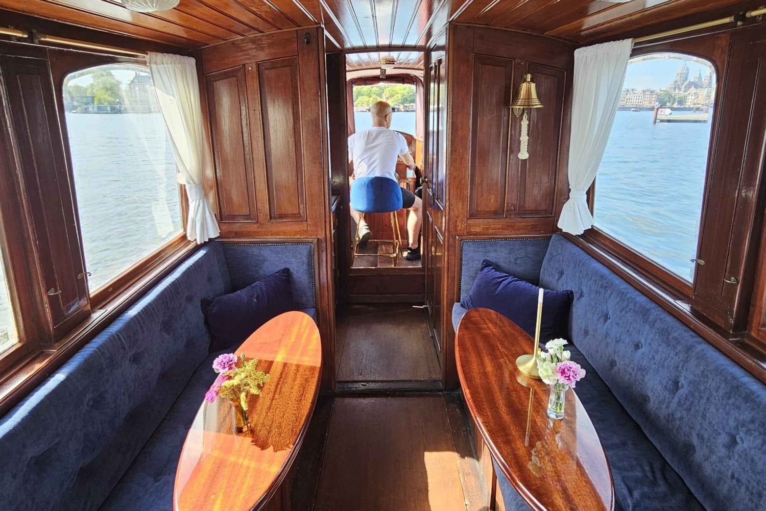 Amsterdam: tour in barca privato e drink di benvenuto (90 min)