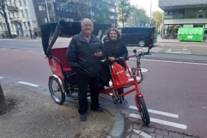 Amsterdam: Private City Highlights Tour by Rickshaw