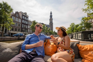 Amsterdam: Privat kryssning med drycker och valfria snacks
