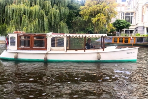Ámsterdam: crucero privado con cena, guía y vino