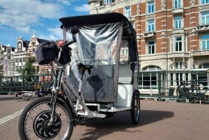 Amsterdam: Private Guided City Tour by Pedicab