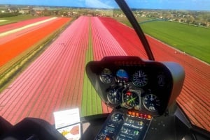 Amsterdam: Private Helicopter Tulip tour from Heliport AMS