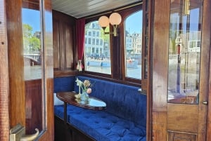 Amsterdam: Privat luksuskanalrundfart med champagne