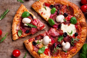 Amsterdã: cruzeiro privado de luxo com pizza e bebidas