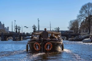 Amsterdam: Privat båttur på morgonen