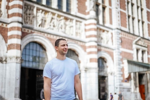 アムステルダム象徴的な場所でプライベート写真撮影