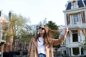 アムステルダム象徴的な場所でプライベート写真撮影