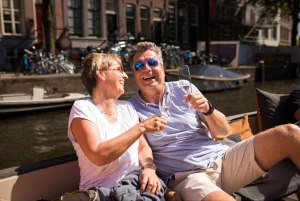 Amsterdam: Privat Prosecco Canal Cruise Tour