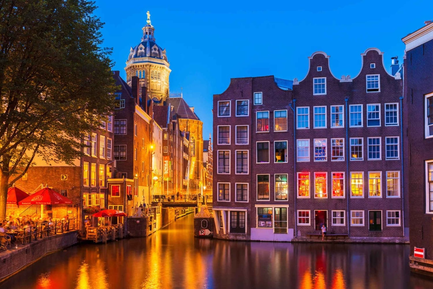Amsterdam: Yksityinen Red Light District Tour espanjaksi