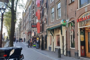 Amsterdam: Private Red Light District Tour in Spanish
