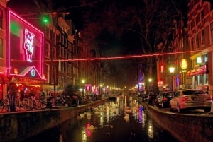 Amsterdam: Yksityinen Red Light District Tour espanjaksi