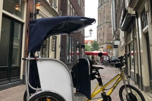 Amsterdam: Private Rikscha-Tour mit lokalem Guide