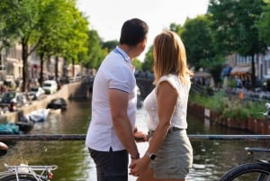 Photoshoot sur les canaux d'Amsterdam : Solo privé, famille ou couples