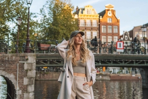 Amsterdam: Profesjonell fotoshoot ved kanalene