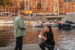 Amsterdam: Profesjonell fotoshoot ved kanalene