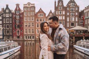 Amsterdam: Profesjonell fotoshoot ved kanalene