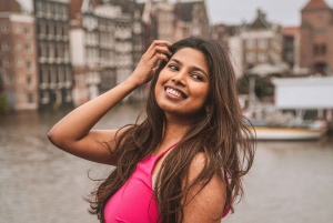 Amsterdam: Profesjonell fotoshoot ved kanalene