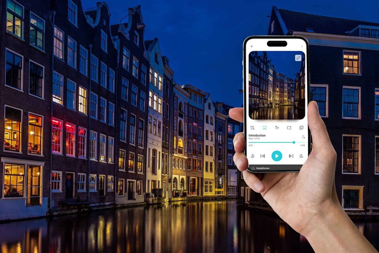 Amsterdam: Red Light District Horrors Audio Walking Tour App