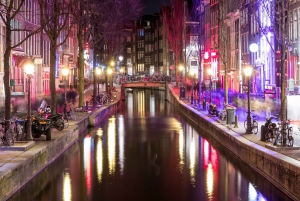 Amsterdã: excursão a pé guiada privada pelo Red Light District