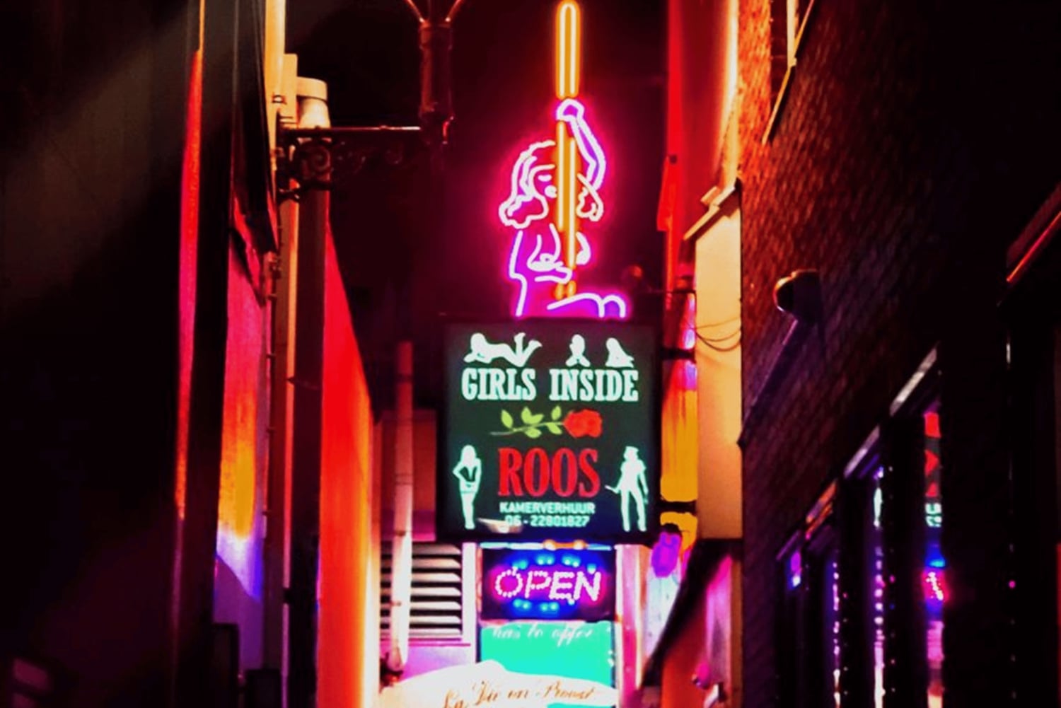 Amsterdam: Omvisning i Red Light District på engelsk eller tysk