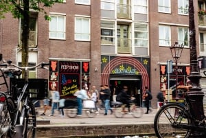 アムステルダムレッド・ライト・ツアー独占＋ピープ・ショー