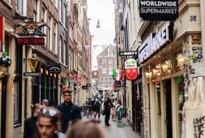 アムステルダムレッド・ライト・ツアー独占＋ピープ・ショー