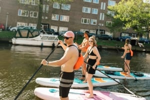 Amsterdam: Rent a SUP Board and explore the Amsterdam canals