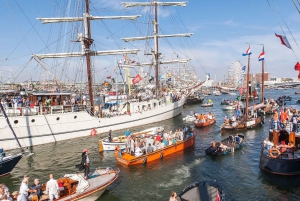 Amsterdam: SAIL 2025 Luxury Open Boat Cruise with Drink