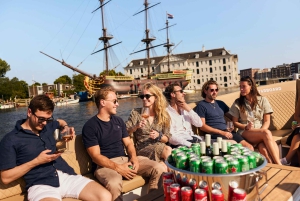 Amsterdam: SAIL 2025 Luxury Open Boat Cruise with Drink