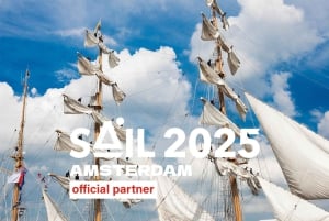 Amsterdam: SAIL 2025 officiel aftenkrydstogt, inkl. drikkevarer