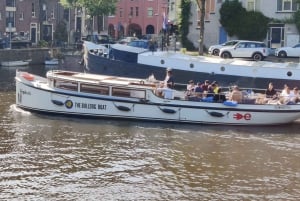 Amsterdam: SAIL 2025 with the Bulldog Boat Smoke cruise