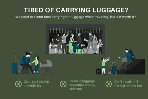 Amsterdam: Same Day Luggage Delivery to/from Airport