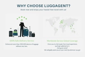 Amsterdam: Same Day Luggage Delivery to/from Airport