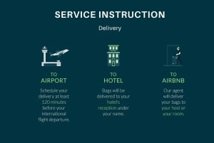 Amsterdam: Same Day Luggage Delivery to/from Airport