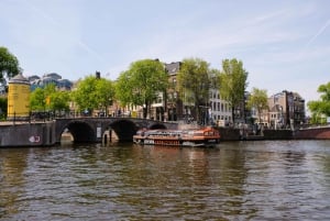 Amsterdam: Halvåpent kanalbåtcruise