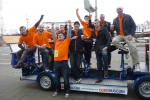Amsterdam: Share-a-Beer-Bike Experience