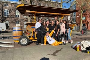 Amsterdam: tour condiviso in bici con birra