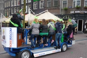 Amsterdam: tour condiviso in bici con birra