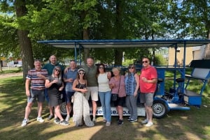 Amsterdam: tour condiviso in bici con birra