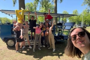 Amsterdam: tour condiviso in bici con birra