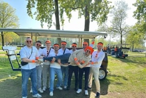 Amsterdam : visite à vélo festif partagé avec bière