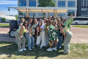 Amsterdam : visite à vélo festif partagé avec bière