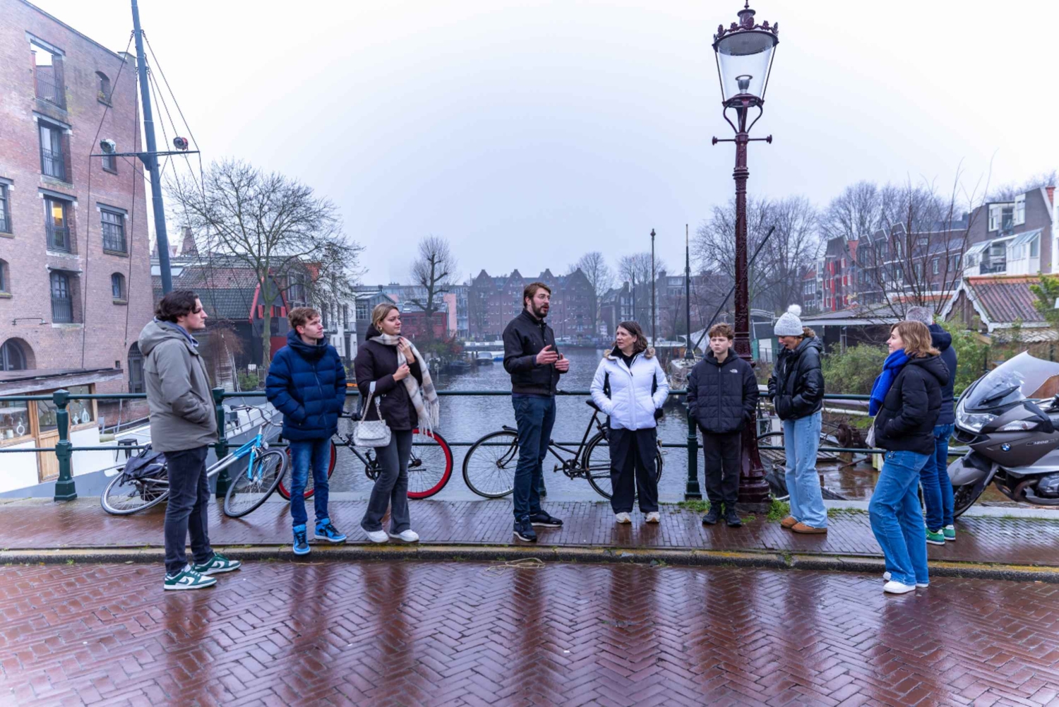 Amsterdam strandutflykt: Highlights promenad & kanal kryssning