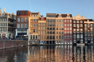 Amsterdam strandutflykt: Highlights promenad & kanal kryssning